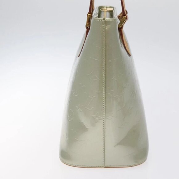 LOUIS VUITTON Monogram Vernis Houston Hand Bag Gris - Picture 6 of 14